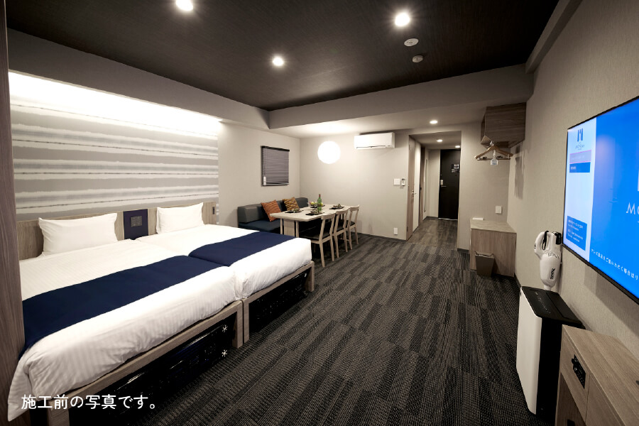 施工前の写真です。