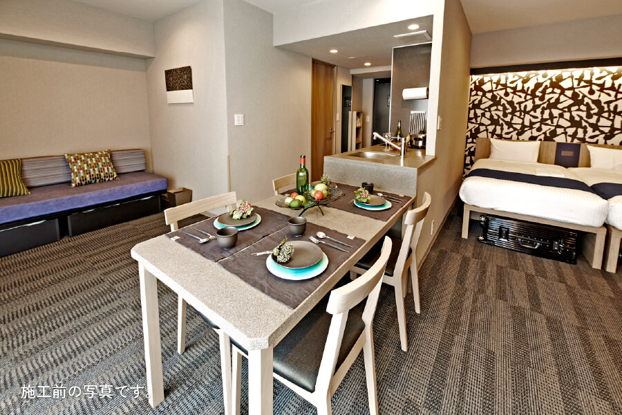 施工前の写真です。